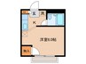 ハイムくすのき 1Kの間取り