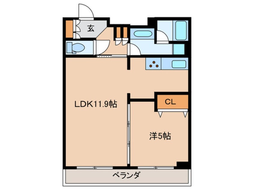 間取図 GENOVIA大崎skygarden