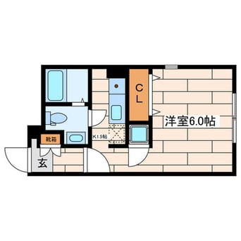間取図 モデュロール渋谷本町