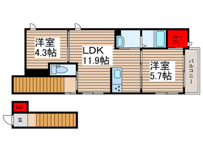 間取図 ベレオ