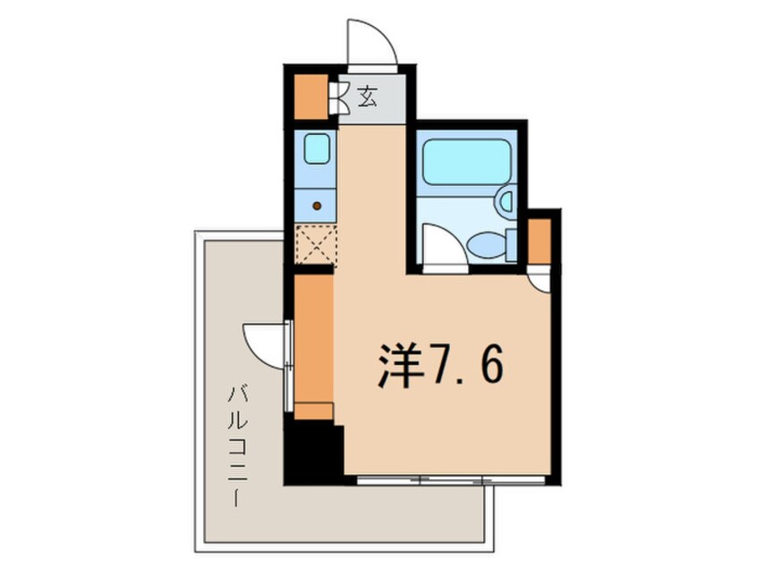 間取図 メゾン・ド・ヴィレ麻布台(1207)