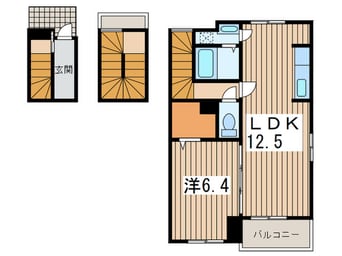 間取図 モデッサ　ヴィラⅡ
