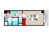 サウス・イ－スト 1Kの間取り