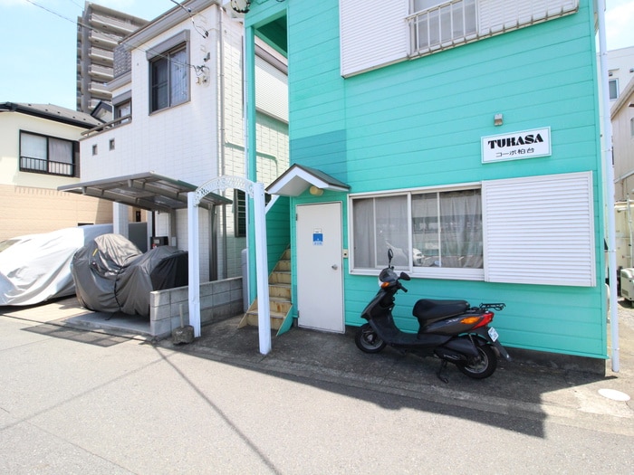 エントランス部分 ツカサコーポ柏台