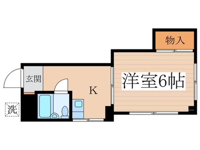 間取図 パレスコーポ