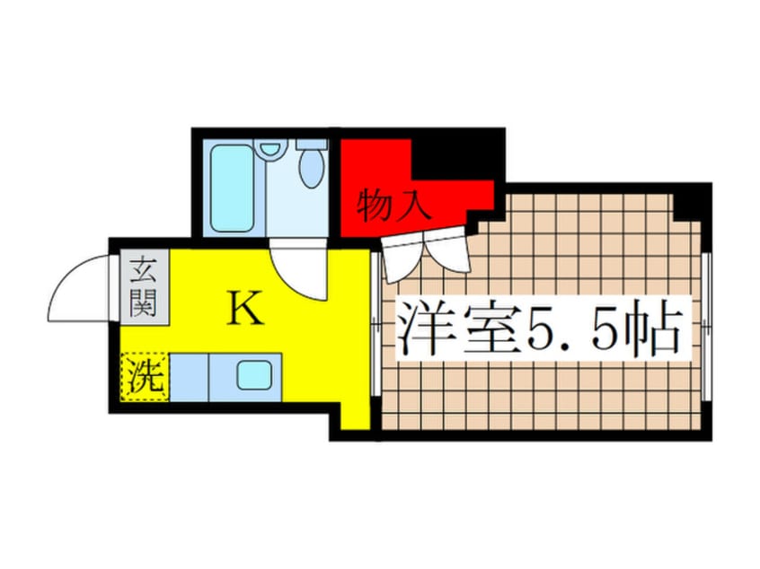 間取図 パレスコーポ