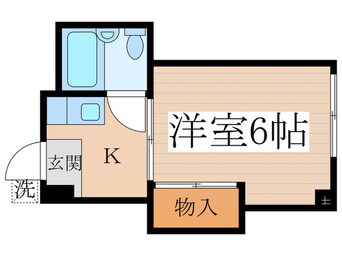 間取図 パレスコーポ