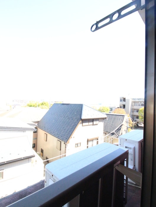 室内からの展望 パレスコーポ
