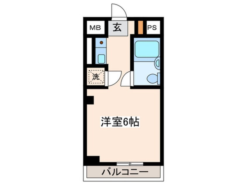 間取図 ハイツ岩本