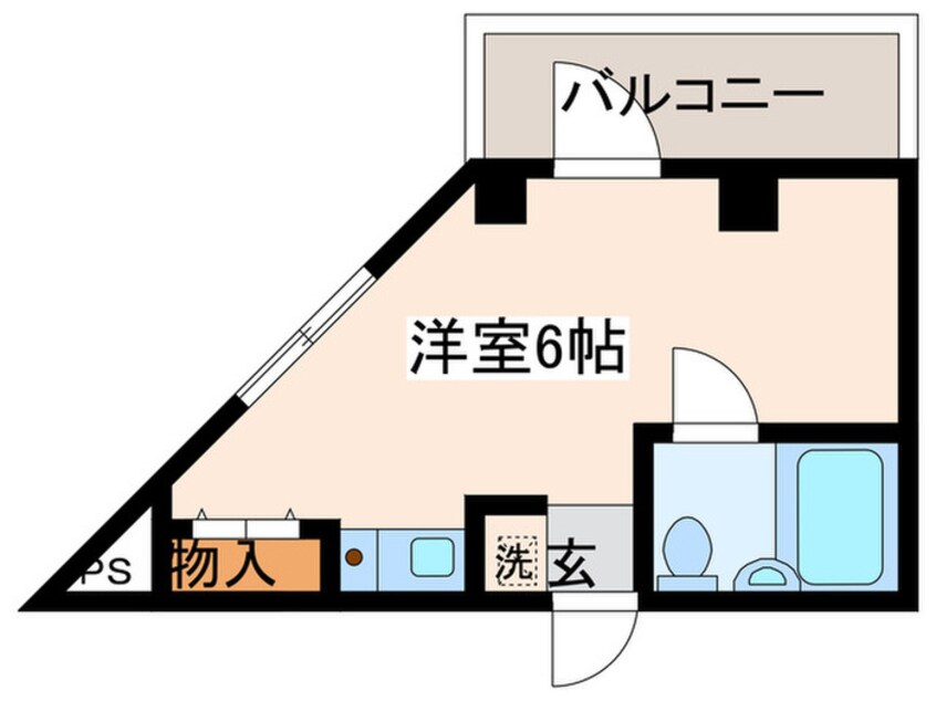 間取図 ハイツ岩本