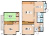 浦賀駅二葉2丁目戸建て 4DKの間取り