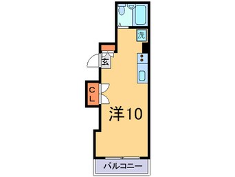 間取図 チェリーハイム天野