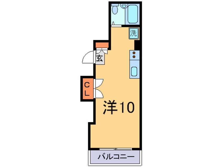 間取図 チェリーハイム天野