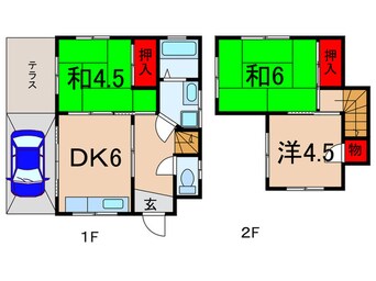 間取図 栄４丁目戸建