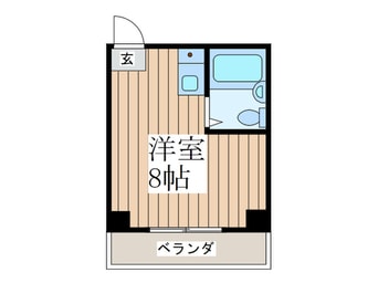 間取図 ファ－ランジュ武蔵関