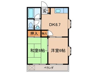 間取図 山田アパート