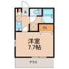 セピア 1Kの間取り