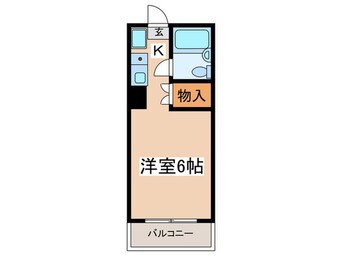 間取図 アブソリュートコウエイ