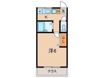 間取図 折原荘