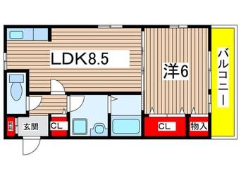間取図 ペアガ－デン