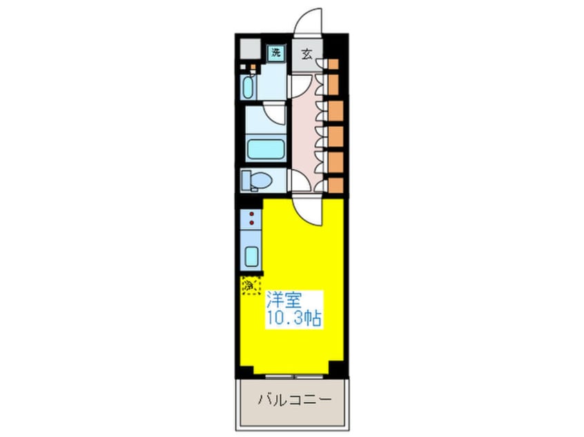 間取図 BLESS中野弥生町