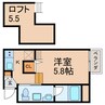 Sea Guardian 1Kの間取り