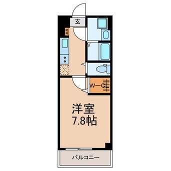 間取図 仮称）中央区松波４丁目計画