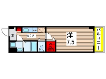 間取図 仮称）中央区松波４丁目計画