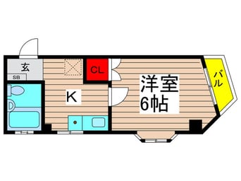 間取図 カ－サ　ソシアル