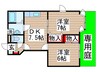ドエルフォーラム五番館 2DKの間取り