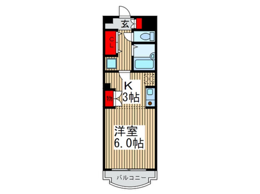 間取図 ルシエ－ル西川口