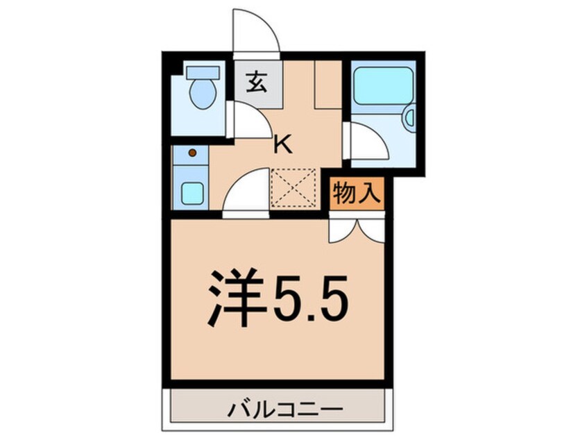 間取図 LC　Residence川崎多摩