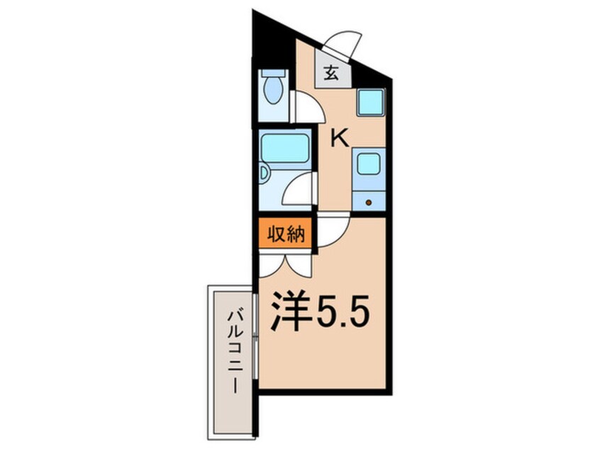 間取図 LC　Residence川崎多摩