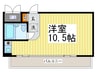 オーク・ビル 1Rの間取り