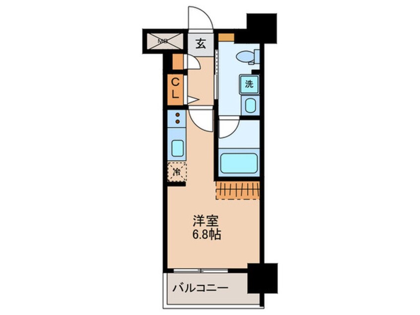 間取図 TLRレジデンス川崎大師