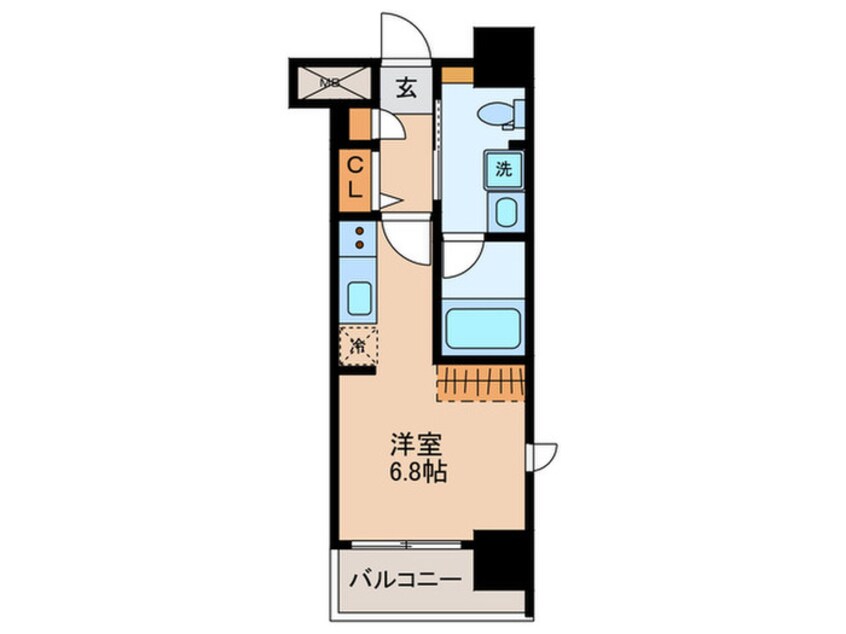 間取図 TLRレジデンス川崎大師