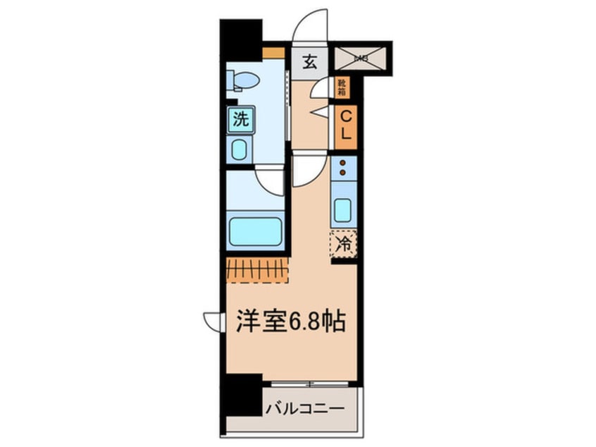 間取図 TLRレジデンス川崎大師