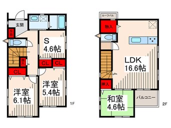 間取図 Ｋｏｌｅｔ篠崎#０５