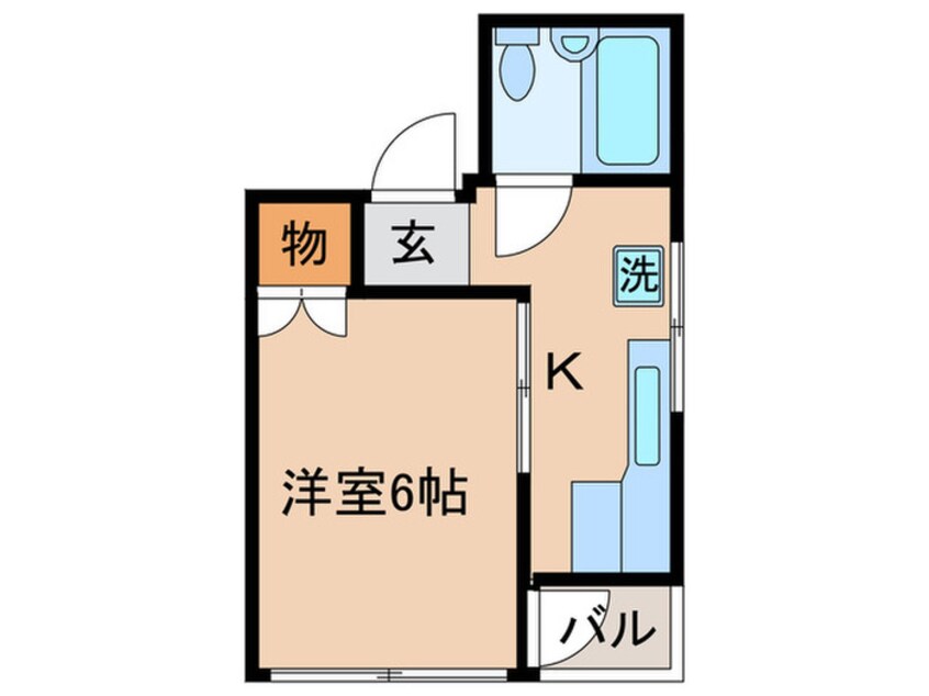 間取図 市場書房ビル