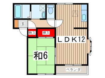 間取図 アドザックス本町２番館