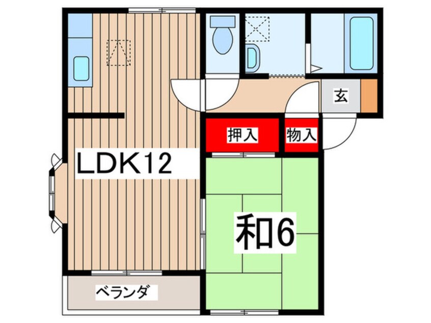 間取図 アドザックス本町２番館