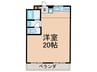 ヴェリテ石神井台 1Rの間取り