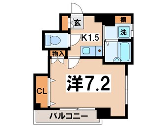 間取図 クレール共和