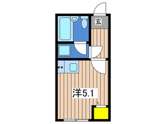 間取図 サンステージ蒔田B棟