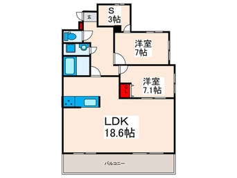 間取図 第七田嶋ビル