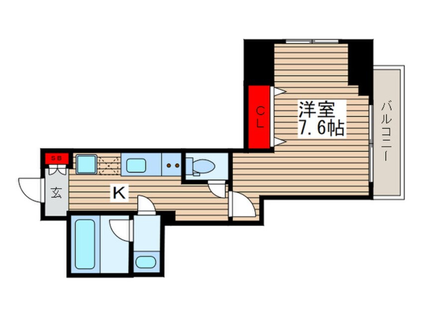 間取図 Ｔ－ＴＥＲＲＡＣＥ森下