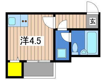 間取図 サンステージ蒔田C棟