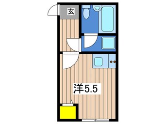 間取図 サンステージ蒔田C棟