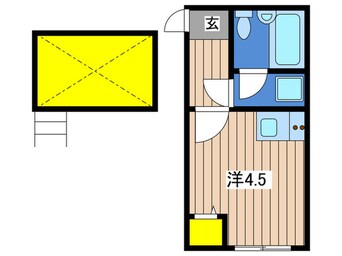 間取図 サンステージ蒔田C棟