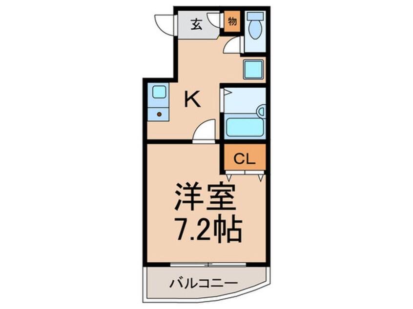 間取図 スカイパレス若宮